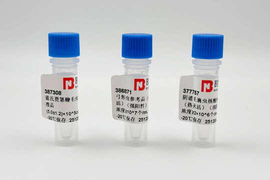 BNCC launches nucleic acid quality control products for Giardia lamblia and Trichomonas vaginalis.